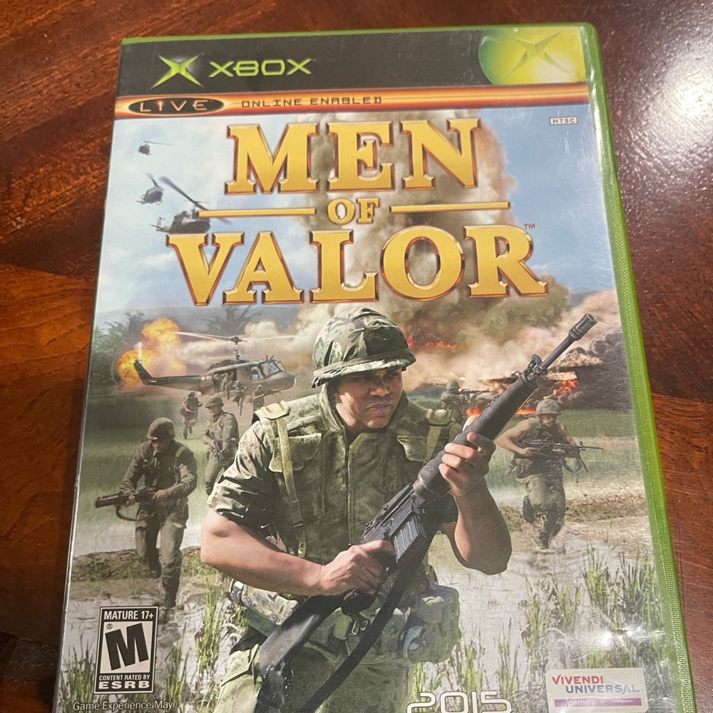 Xbox Men Of Valor Video Game